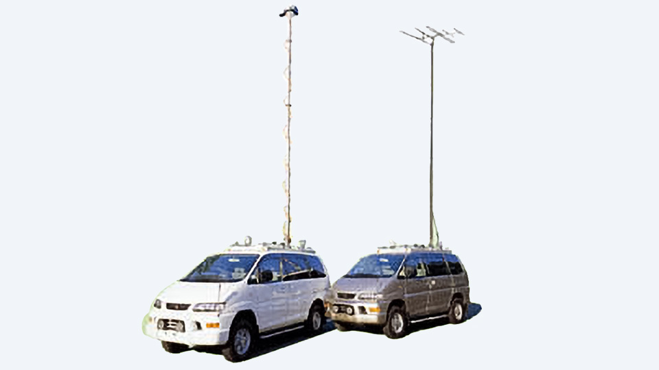 無線用伸縮柱 TZ用1号 伸縮柱 電気興業株式会社 10m
